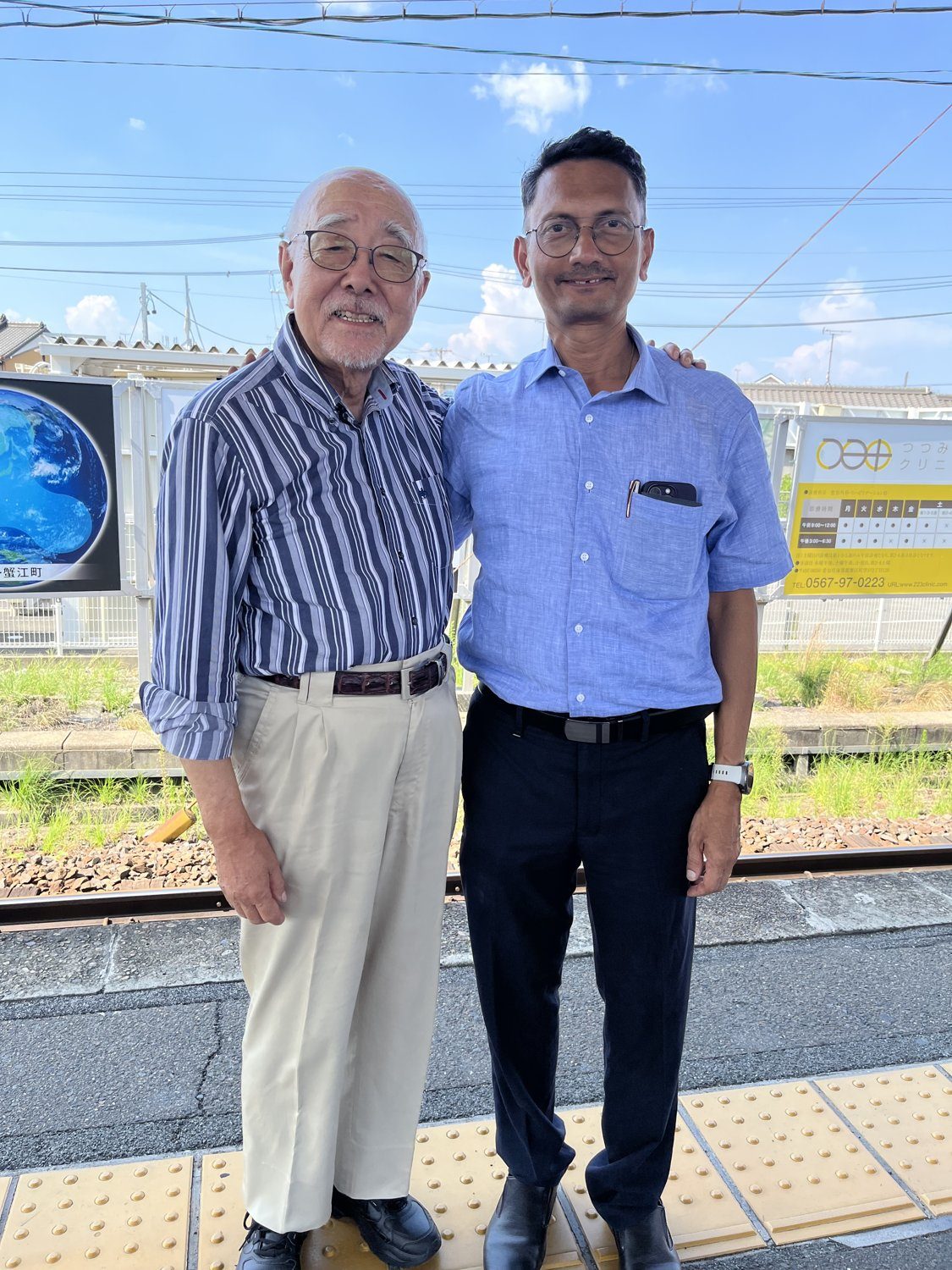 With our long-standing partner in Japan